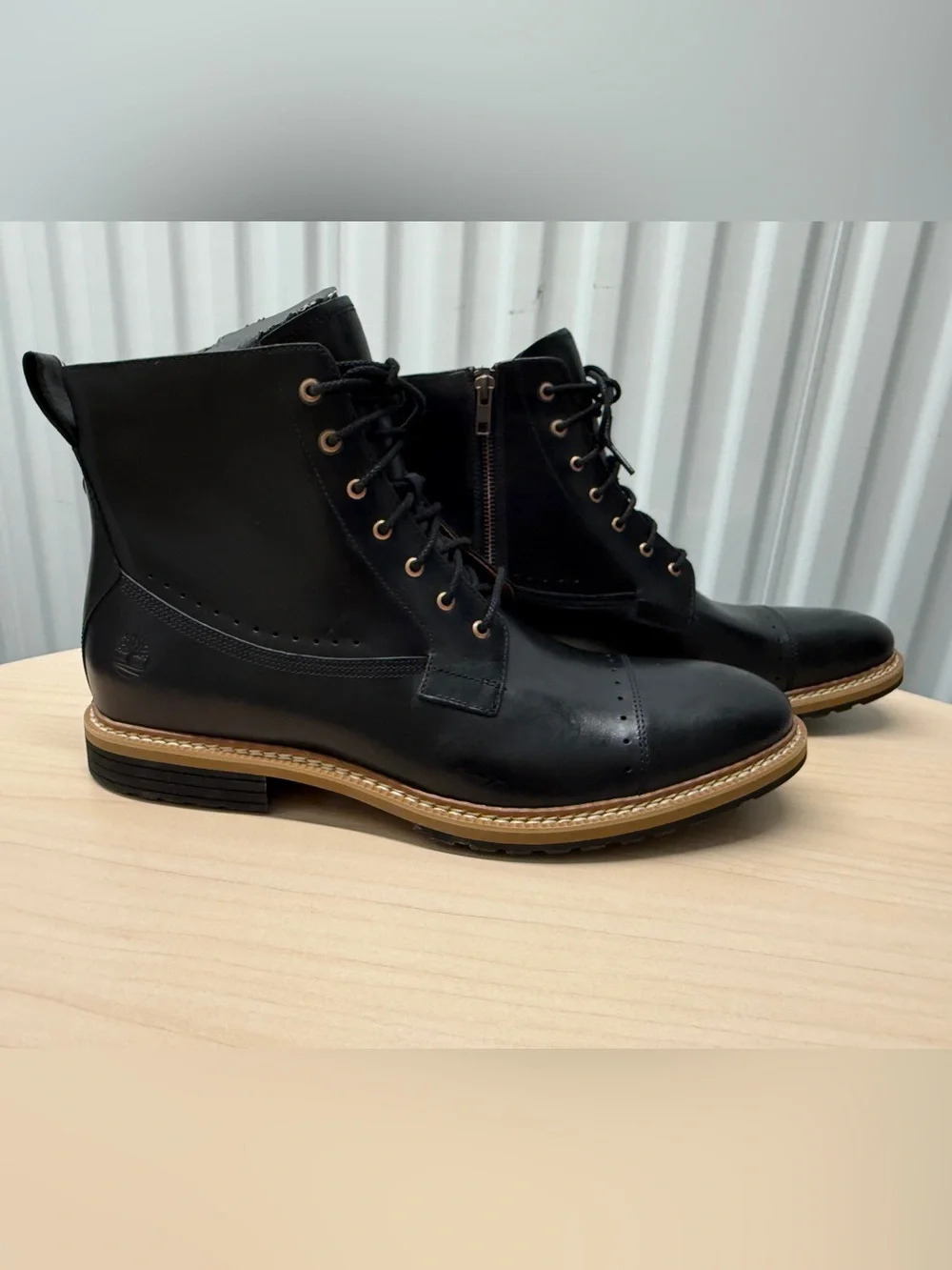 Timberland Men’s West Haven Side-Zip Black Boot, Size 13 (US)